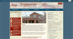 Desktop Screenshot of cityoffarmingtonar.com